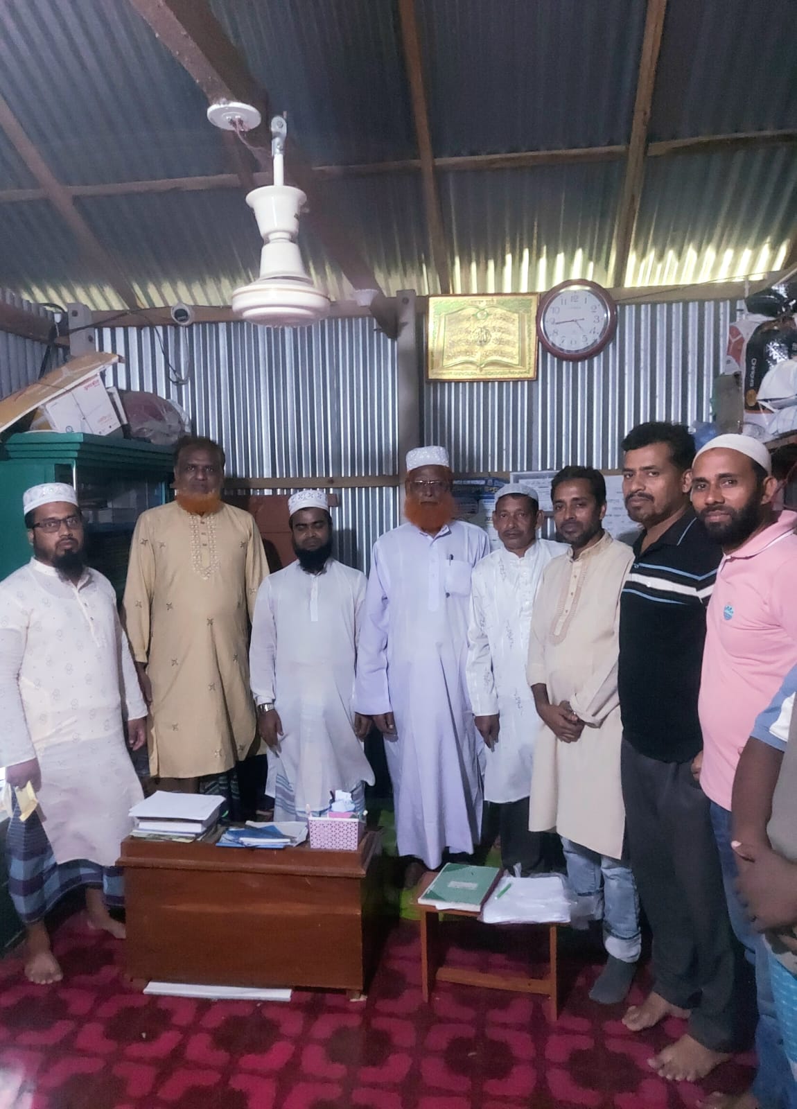 ধামরাইয়ে মাদরাসার হেফজখানা নির্মাণে শতরূপা ফাউন্ডেশনের অনুদান
