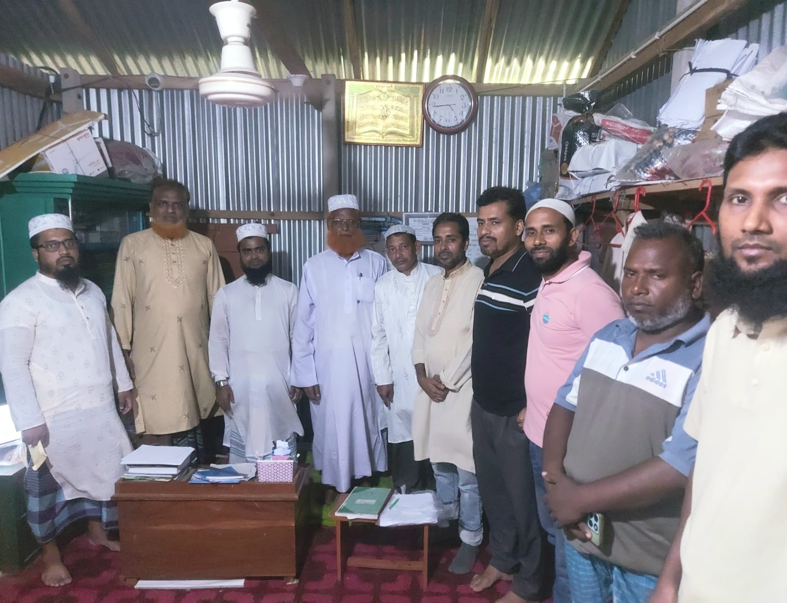 ধামরাইয়ে মাদরাসার হেফজখানা নির্মাণে শতরূপা ফাউন্ডেশনের অনুদান